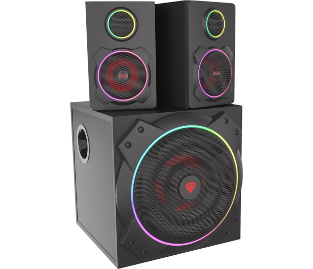 Genesis Głośniki Helium 800BT 60W 2.1 ARGB czarne - 1077306 - zdjęcie 4